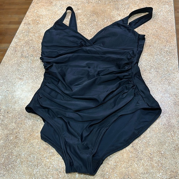 Tropical Honey swimsuit. Slenderizing. Size 16 - Picture 1 of 6